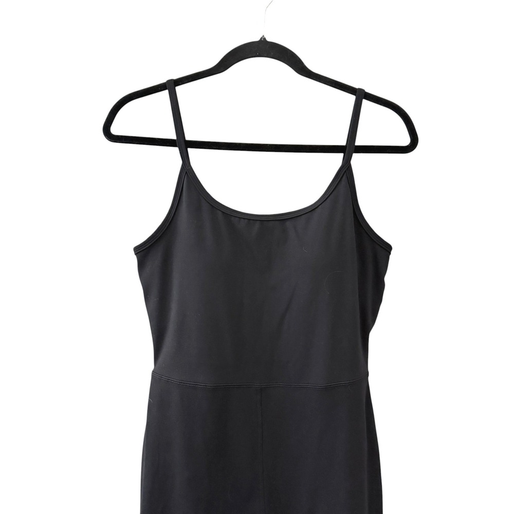 Yogalicious Lux Scarlett Flare Jumpsuit S Black Athleisure Yoga Balletcore - Picture 3 of 7